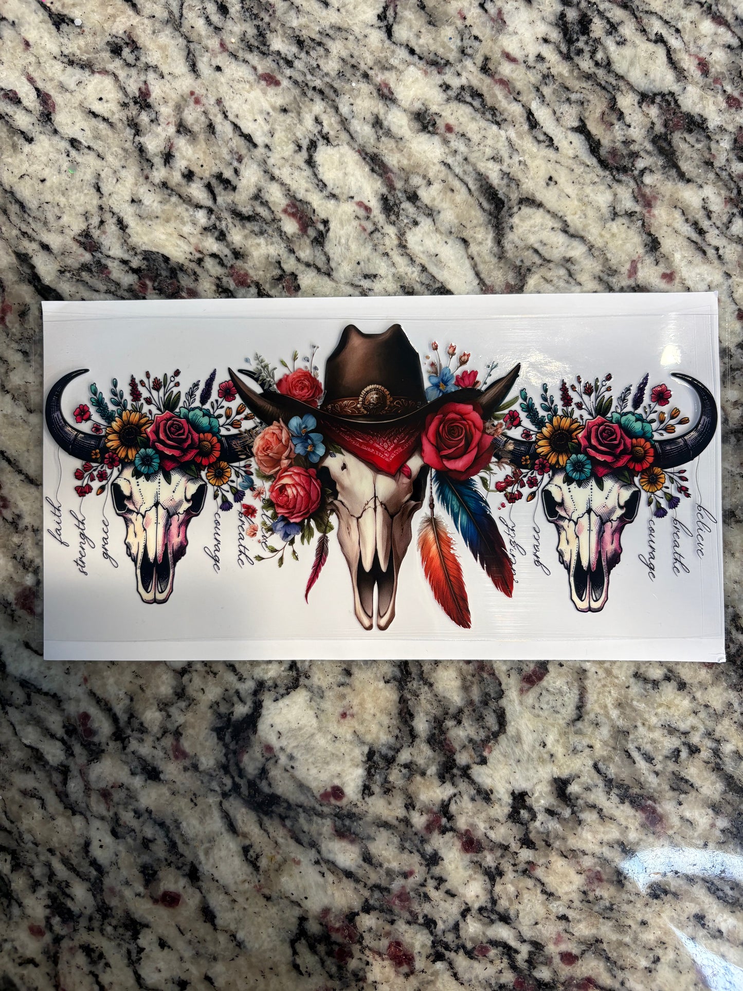 #169 Rustic Skull