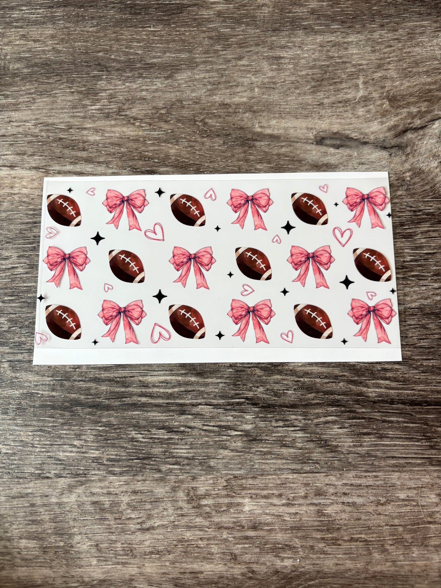 29a: Footballs & Corquette Bows