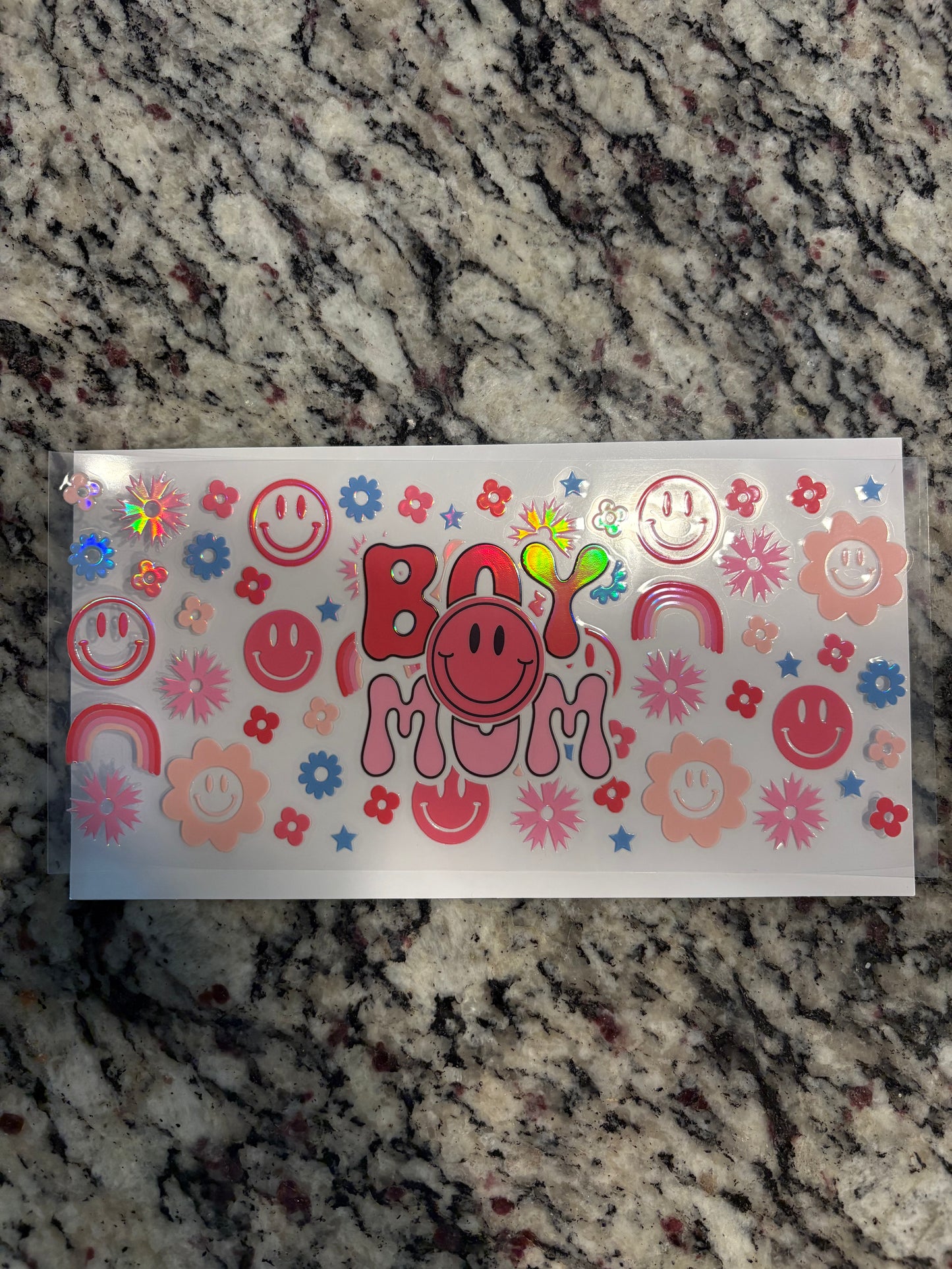 #111 Holographic Boy Mom