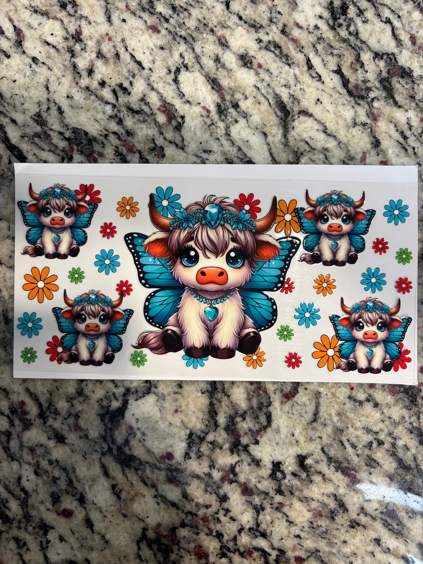 #151 Butterfly Highland Cow