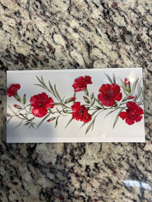 #179 Red Floral