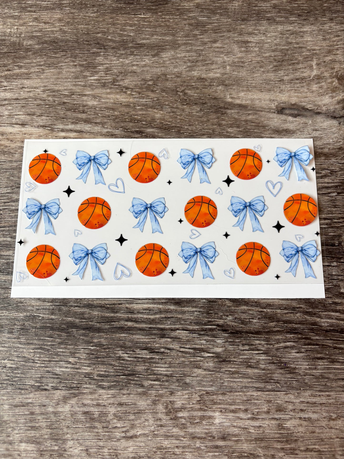 23a: Basketballs & Blue Bows