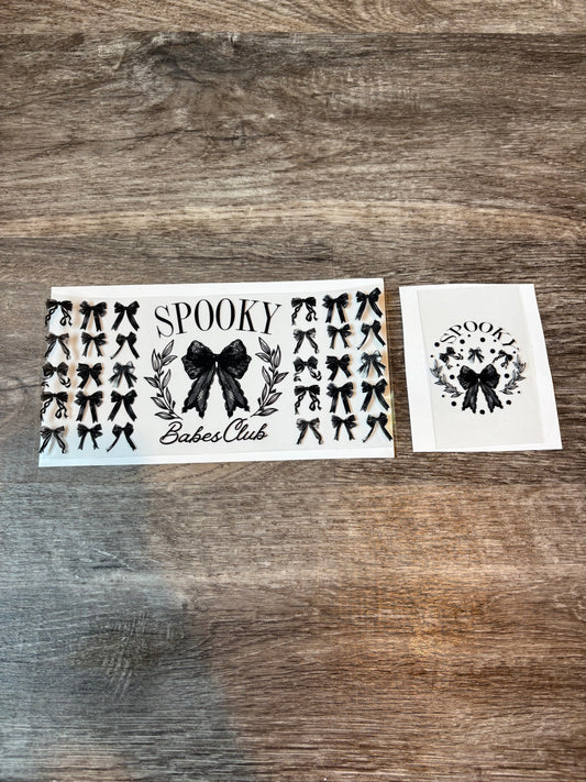 57a: Spooky Babes Club with top sticker