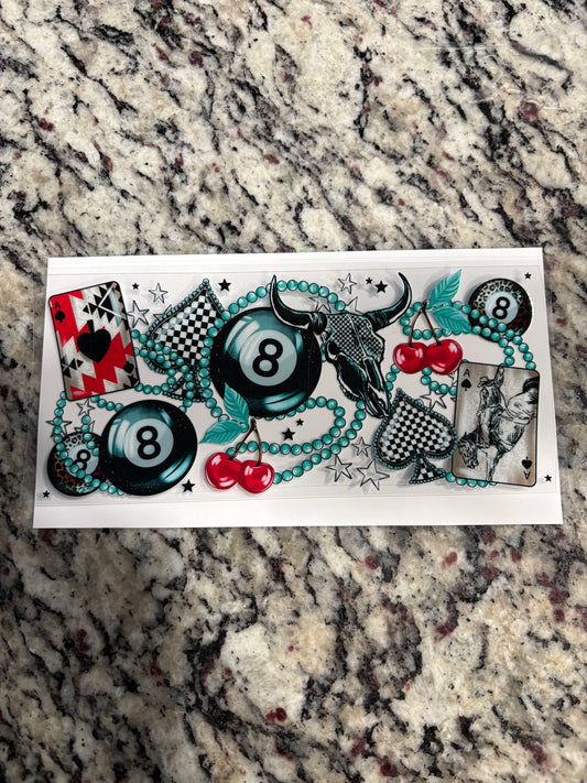 #60 Cowgirl Chic 8 Ball