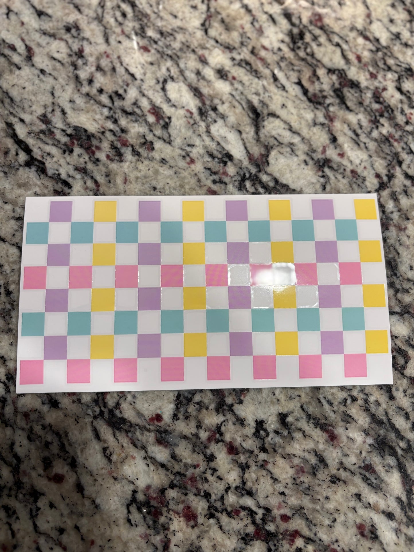 #25 Pastel Checkers