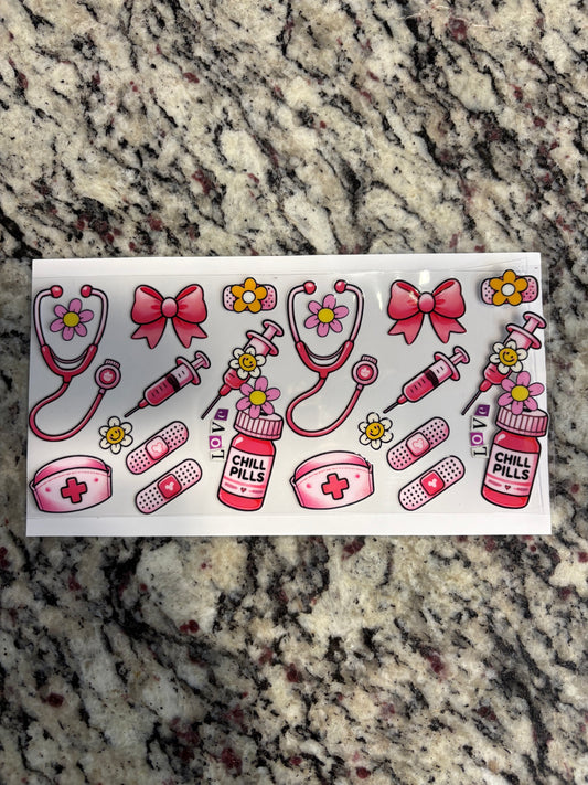 #72 Pink Girly Nurse