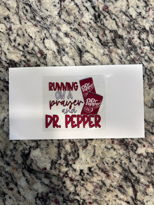 #86 Running on a Prayer and Dr. Pepper