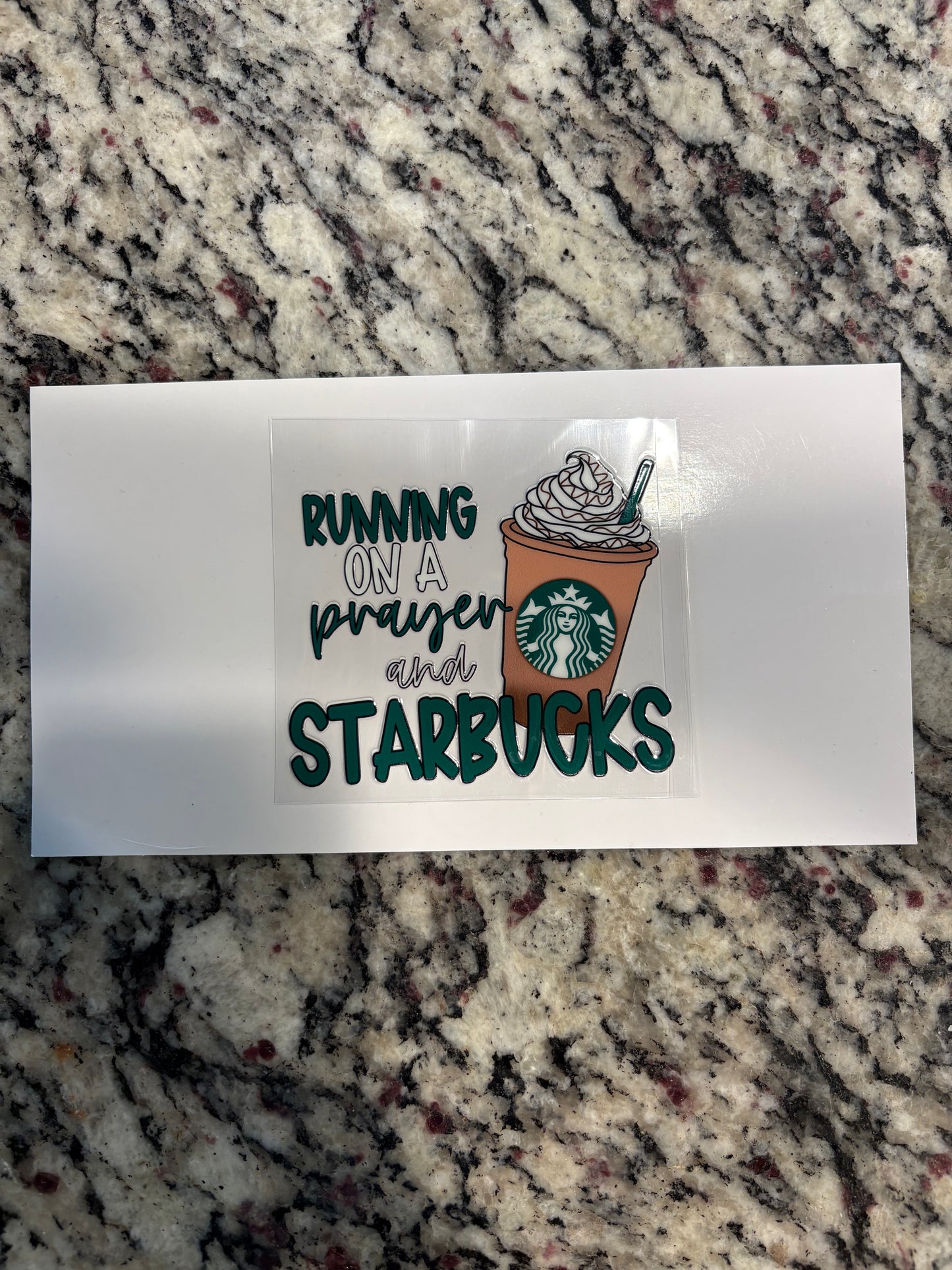 #87 Running on a Prayer and Starbucks