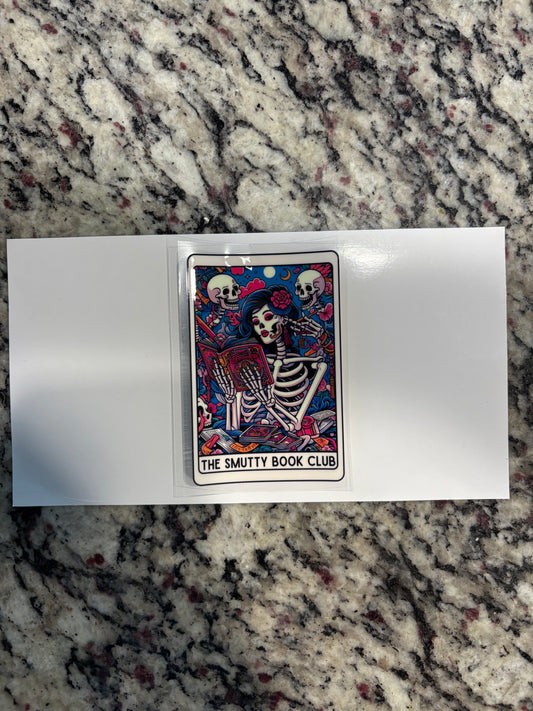 #96 Smutty Book Club Tarot Card