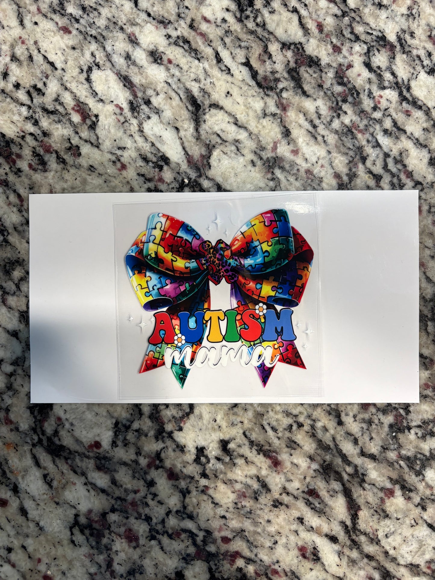 #104 Autism Mama Bow